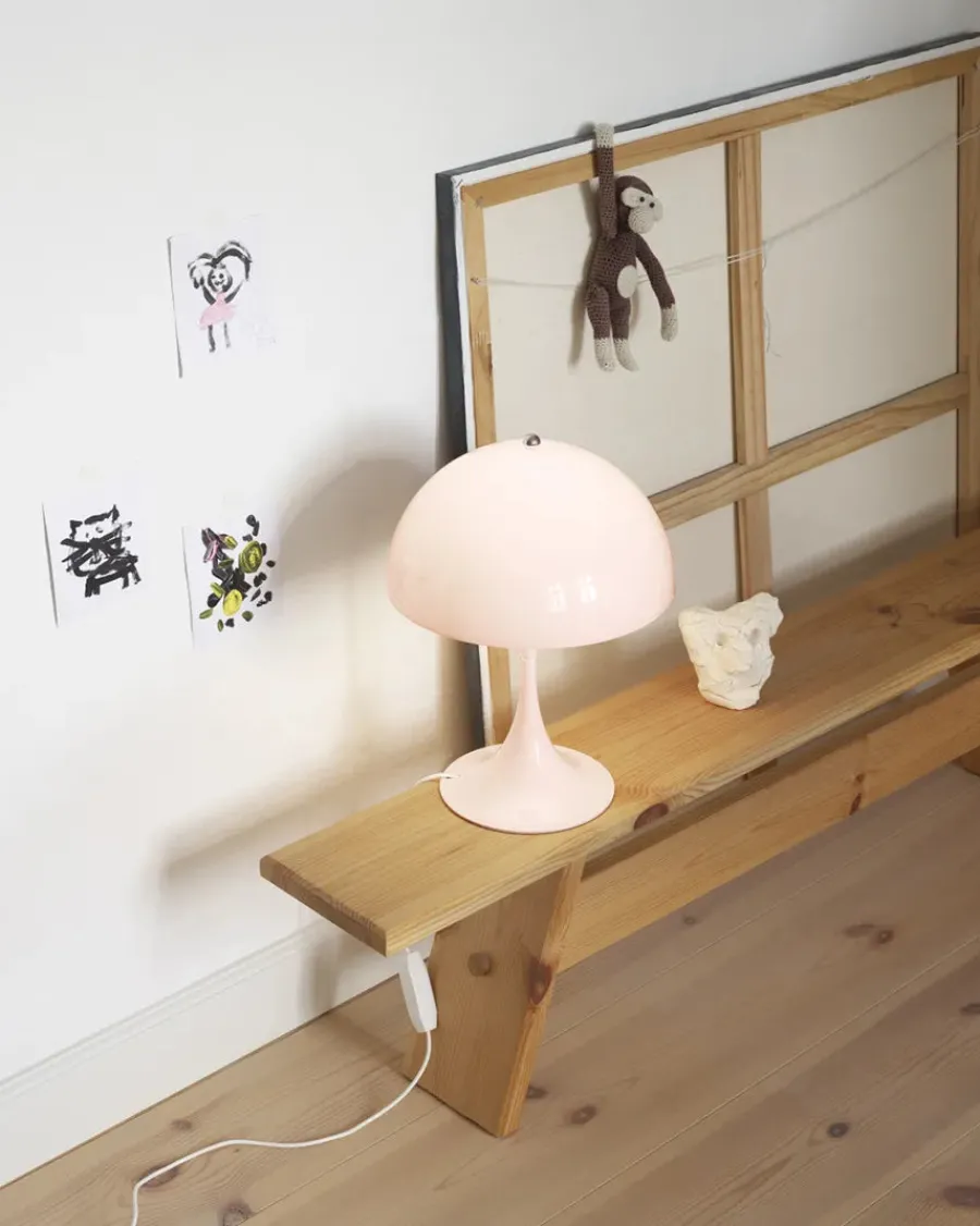 Panthella 250 bordlampe, orange af Verner Panton<Louis Poulsen New