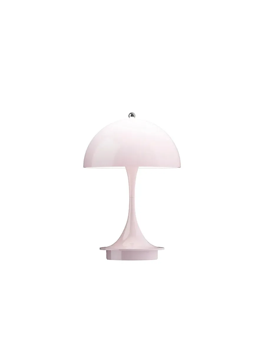 Panthella 160 Portable V3, chrome beige af Verner Panton<Louis Poulsen Hot