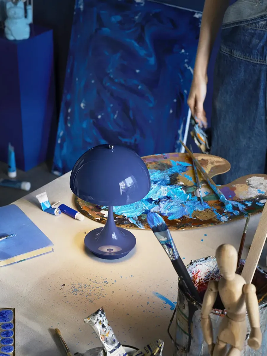 Panthella 160 Portable V3, chrome af Verner Panton<Louis Poulsen Online