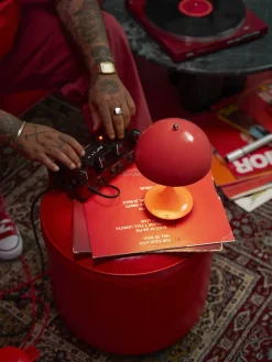 Panthella 160 Portable V3, opaque coral af Verner Panton<Louis Poulsen Outlet