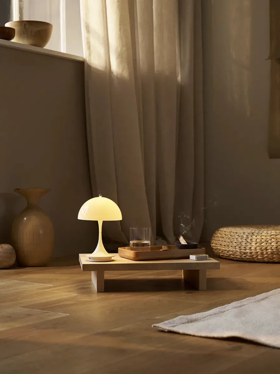 Panthella 160 Portable V3, opaque coral af Verner Panton<Louis Poulsen Outlet