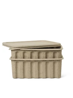 Paper Pulp Box, 2 stk fra<Ferm Living