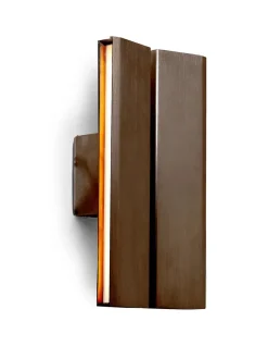 Papilio Double Væglampe, browned brass fra<Anour Online