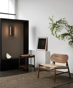 Papilio Double Væglampe, browned brass fra<Anour Online