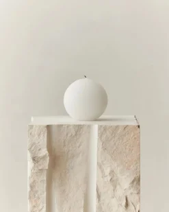 Paraffin Candle Light Ø12 cm fra<Louise Roe Sale