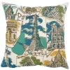 Paris Mon Amour, bleu Pude fra<Poulin Design New