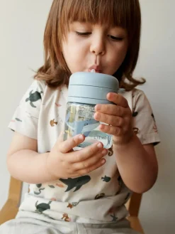 Pavia Tritan Straw Cup 280 ml, sea creature/sandy fra<Liewood Discount