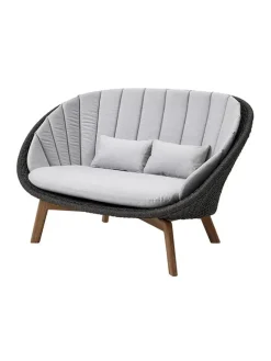 Peacock 2-pers. Sofa, Soft Rope fra<Cane-line Discount