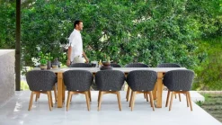 Peacock Stol, Soft Rope m/ben i teak fra<Cane-line Clearance