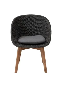 Peacock Stol, Soft Rope m/ben i teak fra<Cane-line Clearance