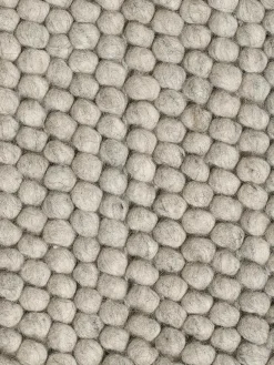 Peas tæppe, soft grey fra<HAY Best