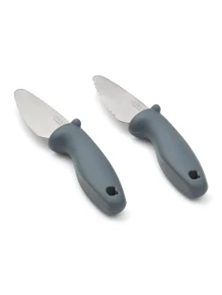 Perry Cutting Knife Set, Whale Blue fra<Liewood Clearance
