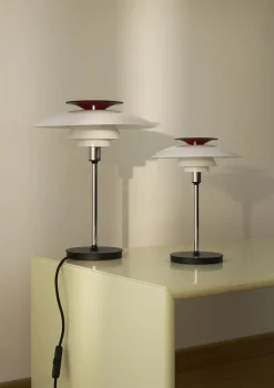 PH 80 Bordlampe, krom fra<Louis Poulsen New