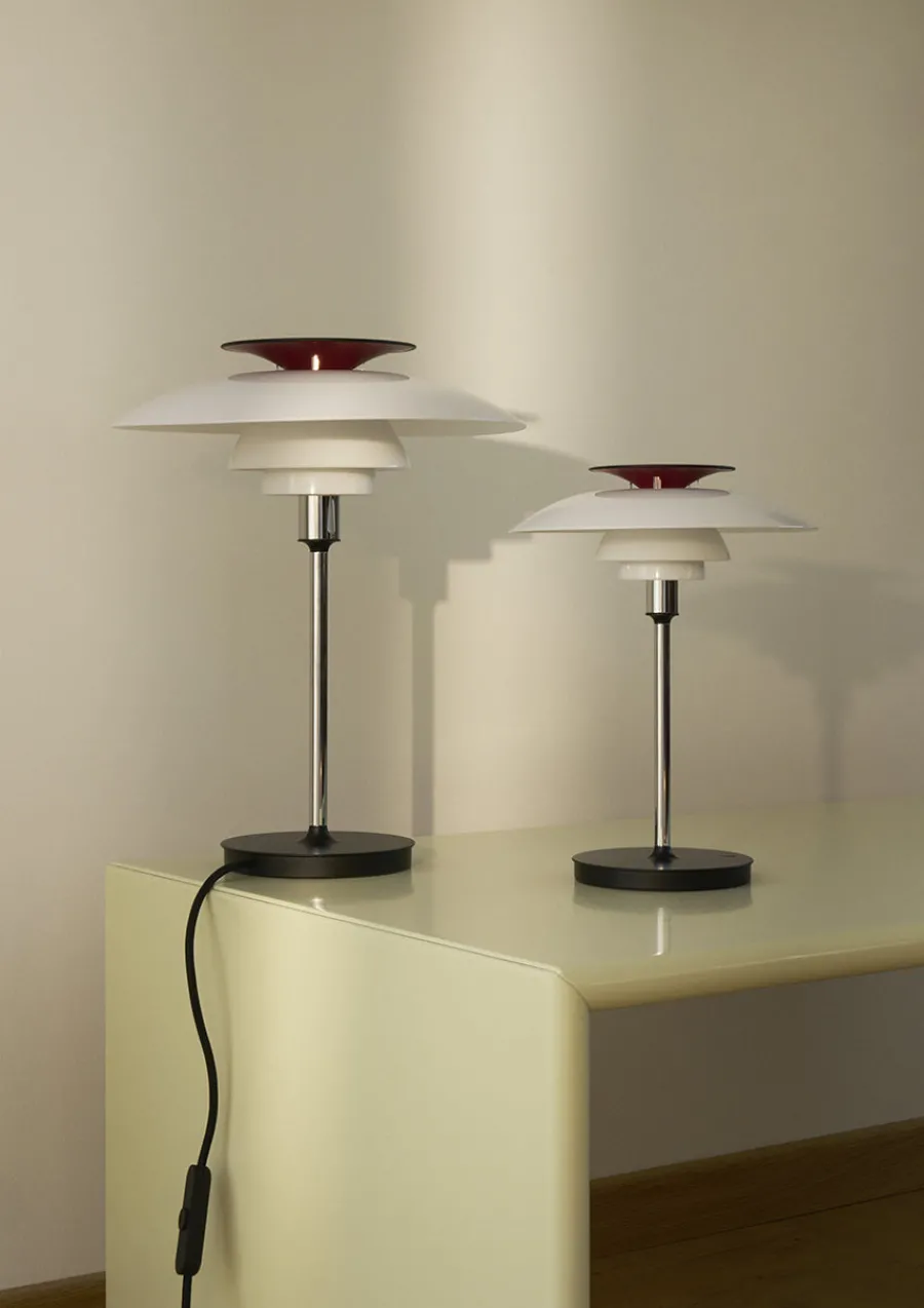 PH 80 Bordlampe, krom fra<Louis Poulsen New