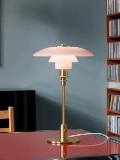 PH 3/2 Bordlampe, messing metalliseret fra<Louis Poulsen Best