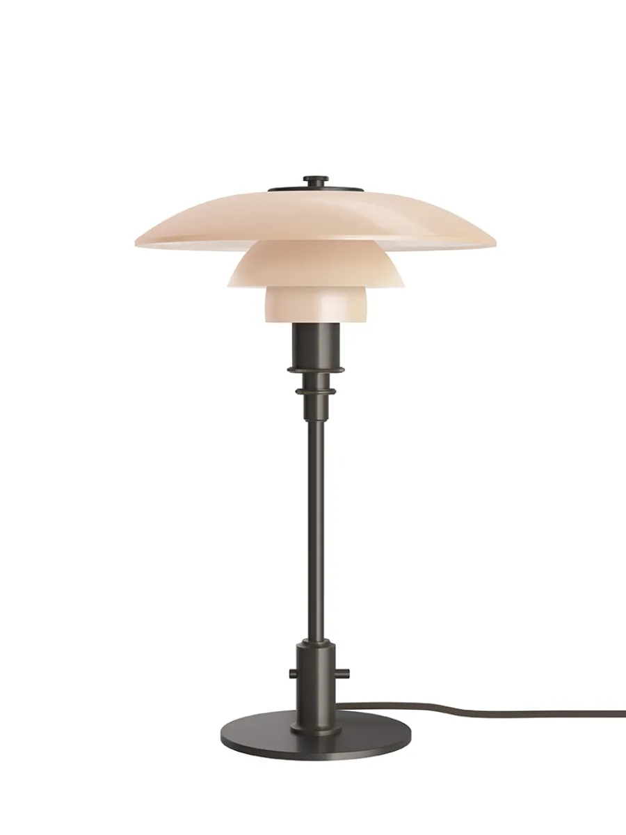 PH 3/2 Bordlampe, sort metalliseret fra<Louis Poulsen Outlet