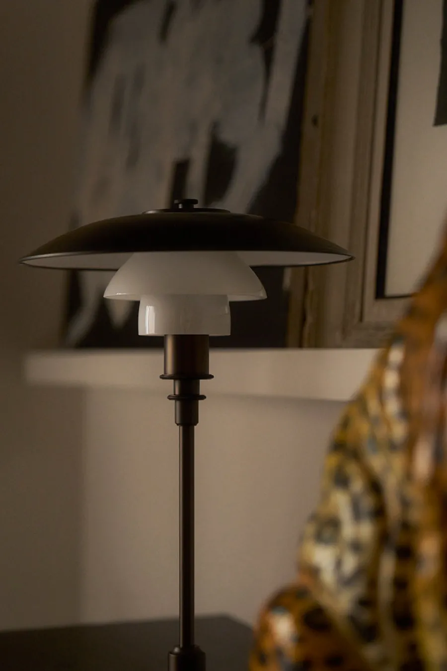 PH 3/2 Bordlampe, sort metalliseret fra<Louis Poulsen Outlet