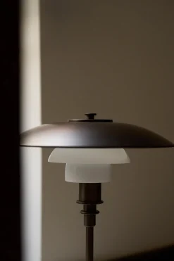 PH 3/2 Bordlampe, sort metalliseret fra<Louis Poulsen Outlet