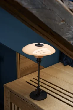 PH 3/2 Bordlampe, sort metalliseret fra<Louis Poulsen Outlet