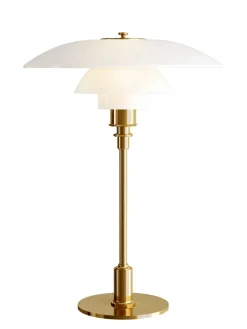 PH 3½-2½ Glas Bordlampe, højglansforkromet fra<Louis Poulsen Clearance