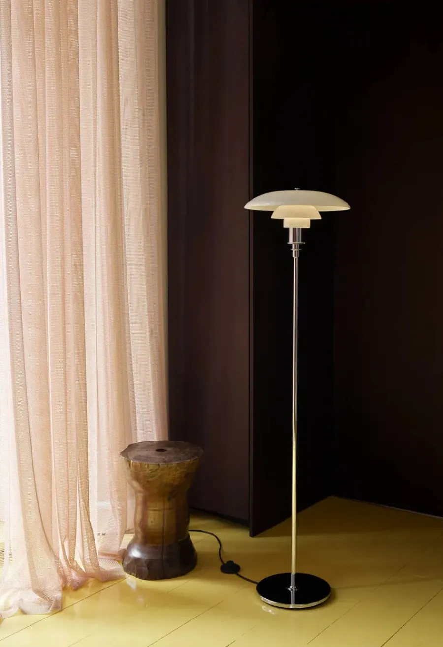 PH 3½-2½ Gulvlampe, messing metalliseret fra<Louis Poulsen Hot