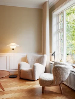 PH 80 gulvlampe, sort fra<Louis Poulsen Best