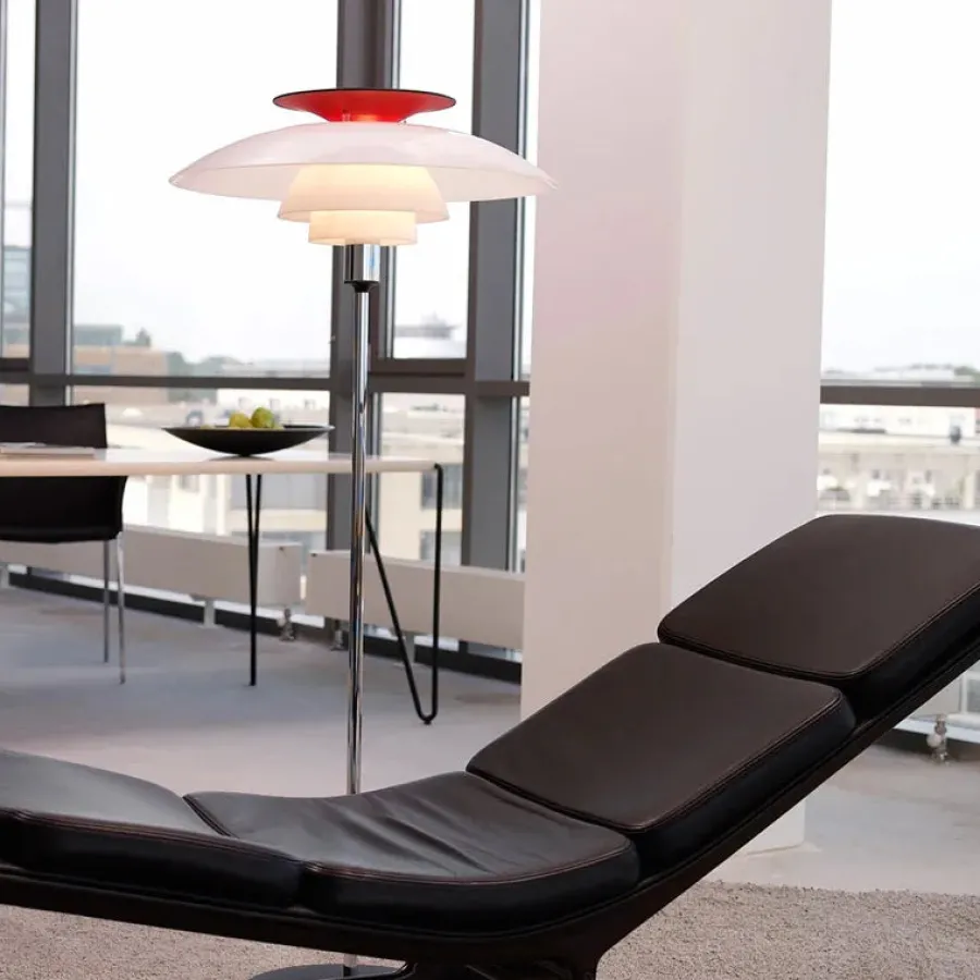 PH 80 gulvlampe, sort fra<Louis Poulsen Best