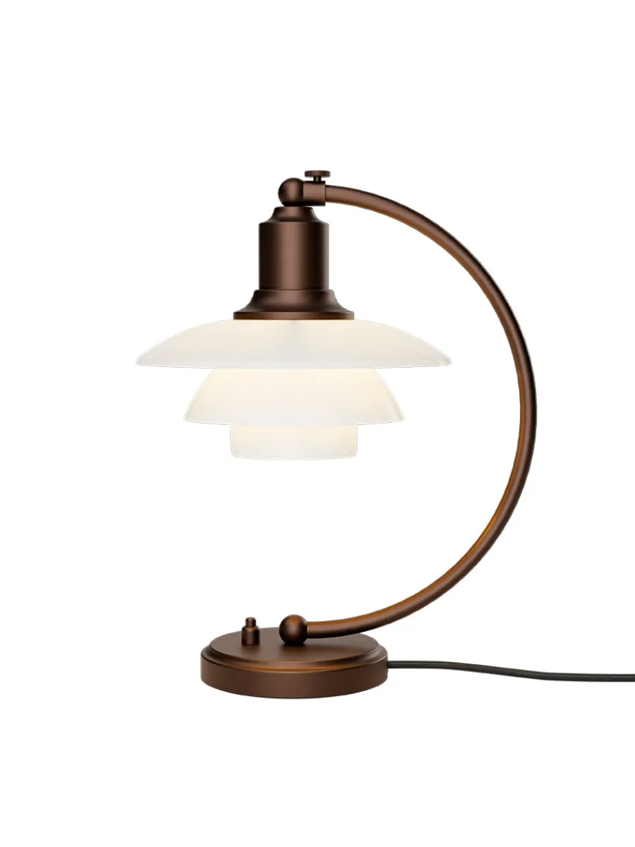 PH 2/2 Luna Bordlampe, Aged Brass fra<Louis Poulsen Online