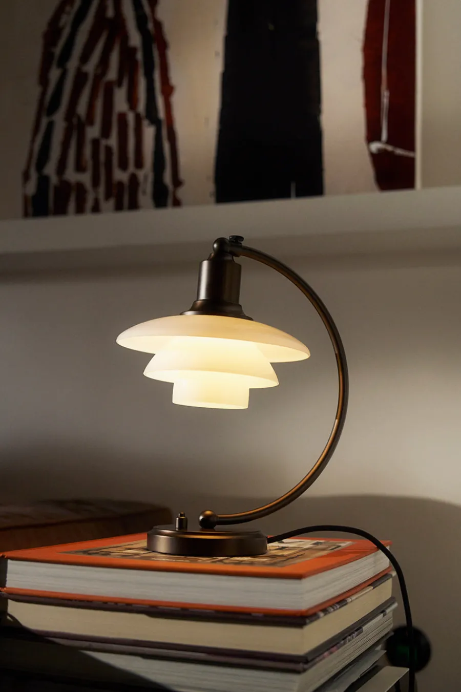 PH 2/2 Luna Bordlampe, Aged Brass fra<Louis Poulsen Online