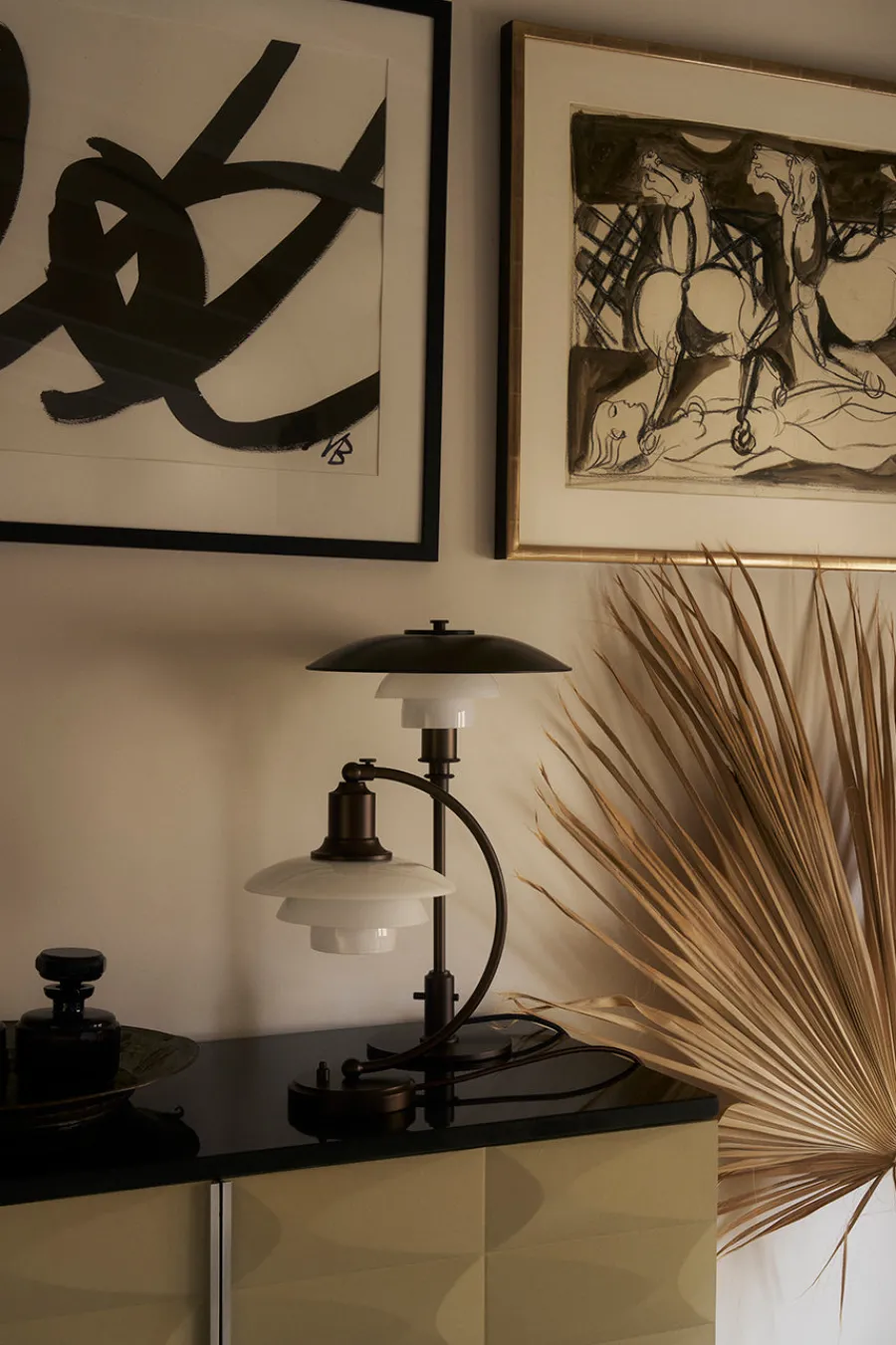 PH 2/2 Luna Bordlampe, Aged Brass fra<Louis Poulsen Online