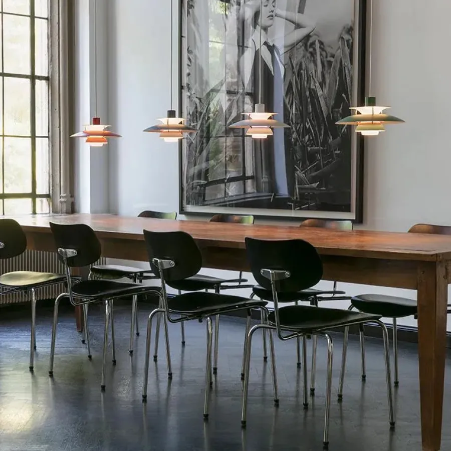 PH 5 Mini Pendant, Monochrome Burgundy af Poul Henningsen<Louis Poulsen Sale