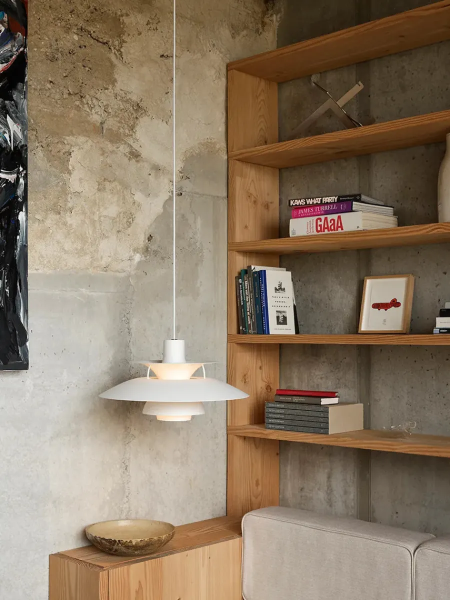 PH 5 Mini Pendant, Monochrome Pale Blush af Poul Henningsen<Louis Poulsen New