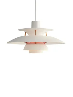 PH 5 Mini Pendant, Monochrome Pale Pewter af Poul Henningsen<Louis Poulsen Clearance