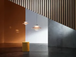 PH 5 Mini Pendant, Monochrome Pale Pewter af Poul Henningsen<Louis Poulsen Clearance