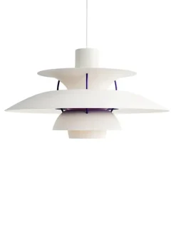 PH 5 Pendant, Monochrome Pale Blush af Poul Henningsen<Louis Poulsen Best