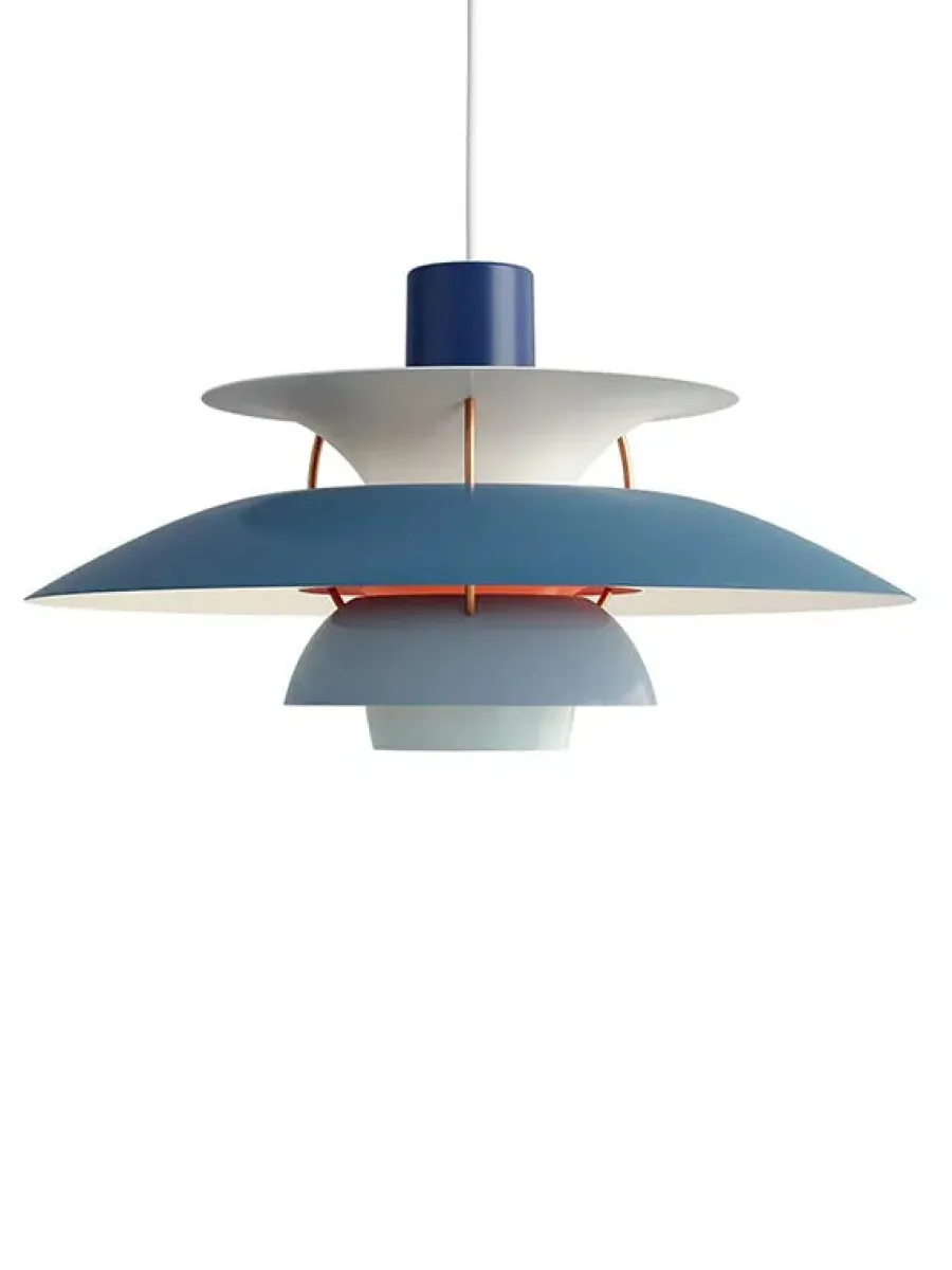 PH 5 Pendant, Monochrome Pale Blush af Poul Henningsen<Louis Poulsen Best