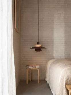 PH 5 Pendant, Monochrome Pale Blush af Poul Henningsen<Louis Poulsen Best