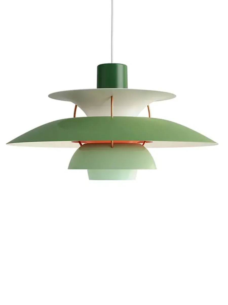 PH 5 Pendant, Monochrome Pale Blush af Poul Henningsen<Louis Poulsen Best