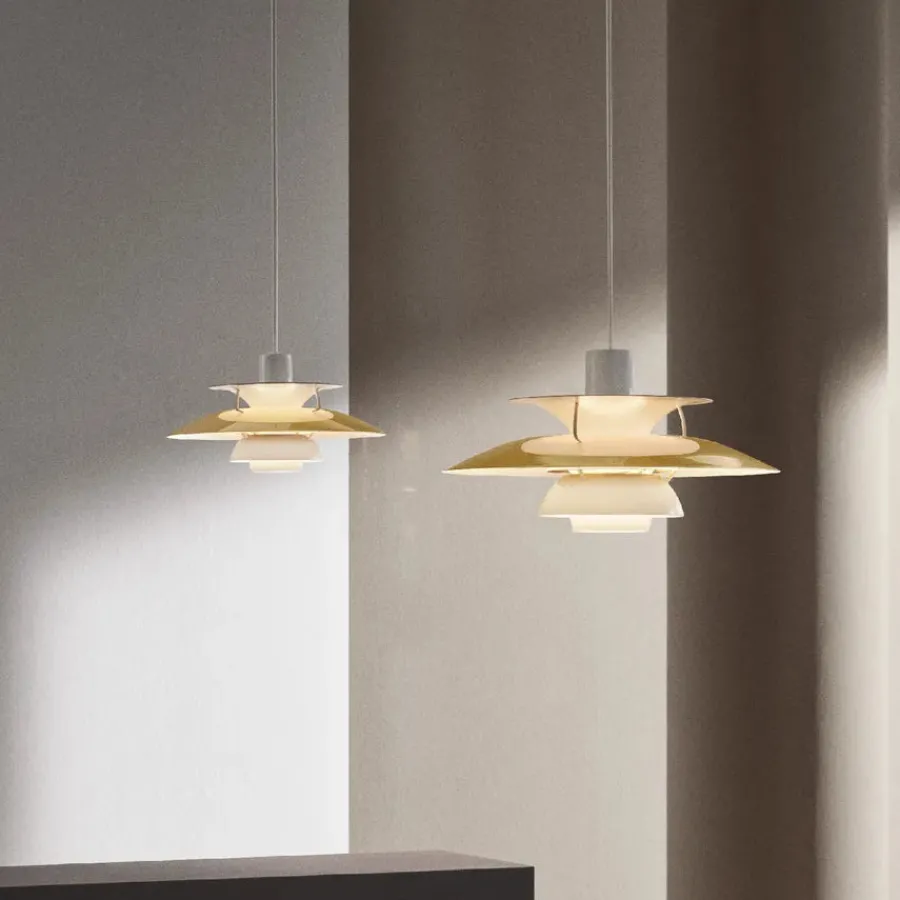 PH 5 Pendant, Monochrome Pale Blush af Poul Henningsen<Louis Poulsen Best