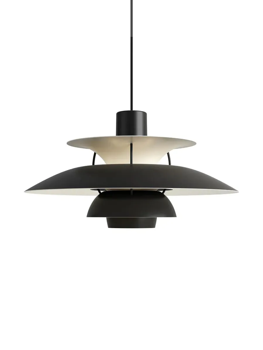 PH 5 Pendant, Monochrome Pale Blush af Poul Henningsen<Louis Poulsen Best