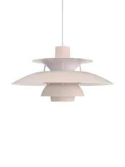 PH 5 Pendant, Monochrome Pale Blush af Poul Henningsen<Louis Poulsen Best