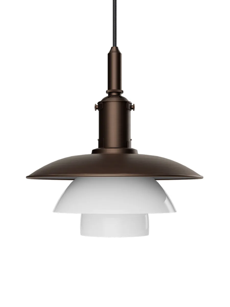 PH 3/3 Pendel, Aged Brass fra<Louis Poulsen Clearance