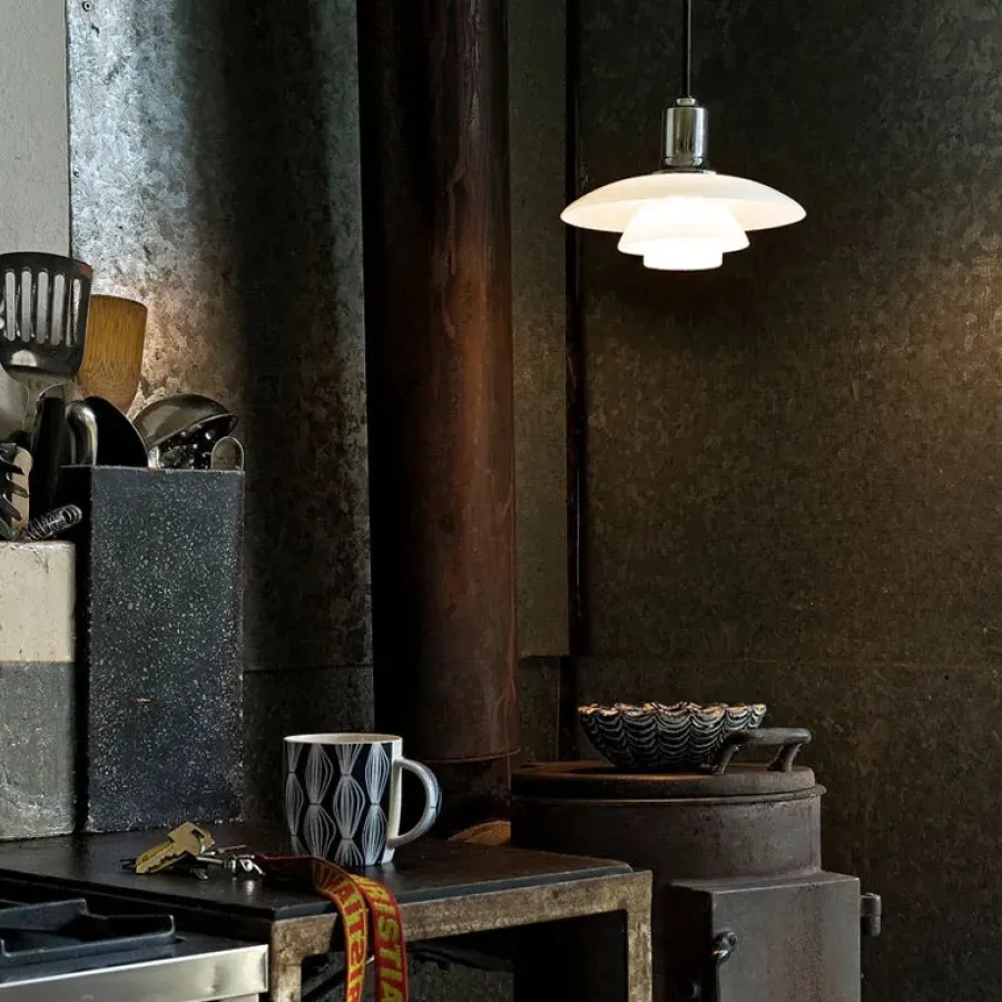 PH 2/1 Pendel, messing metalliseret fra<Louis Poulsen Sale