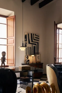 PH 3/3 pendel, messing/opalt glas, limited edition 2022 af Poul Henningsen<Louis Poulsen New