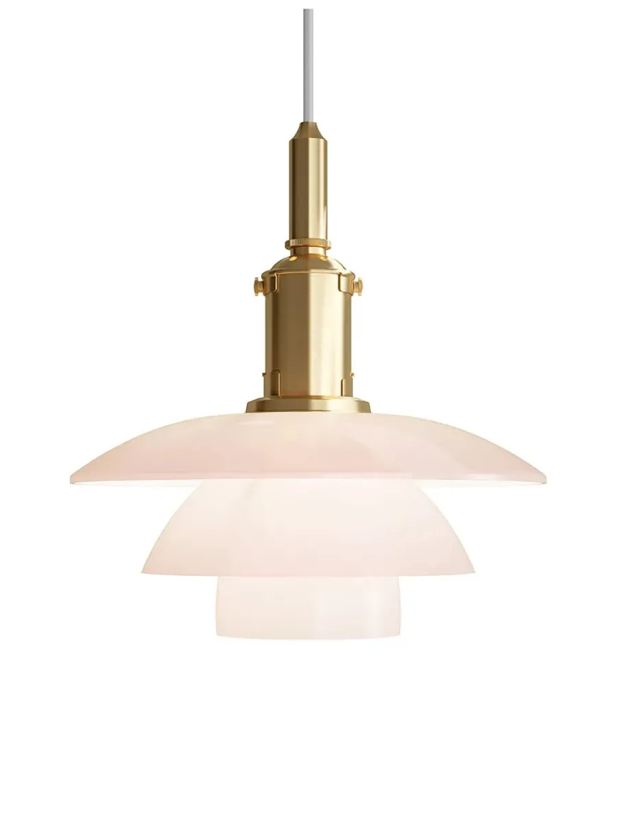 PH 3/3 pendel, messing/opalt glas, limited edition 2022 af Poul Henningsen<Louis Poulsen New