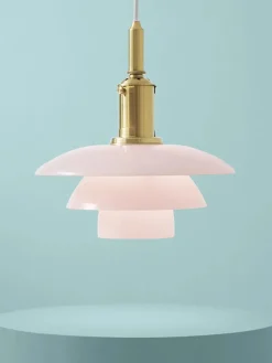 PH 3/3 pendel, messing/opalt glas, limited edition 2022 af Poul Henningsen<Louis Poulsen New