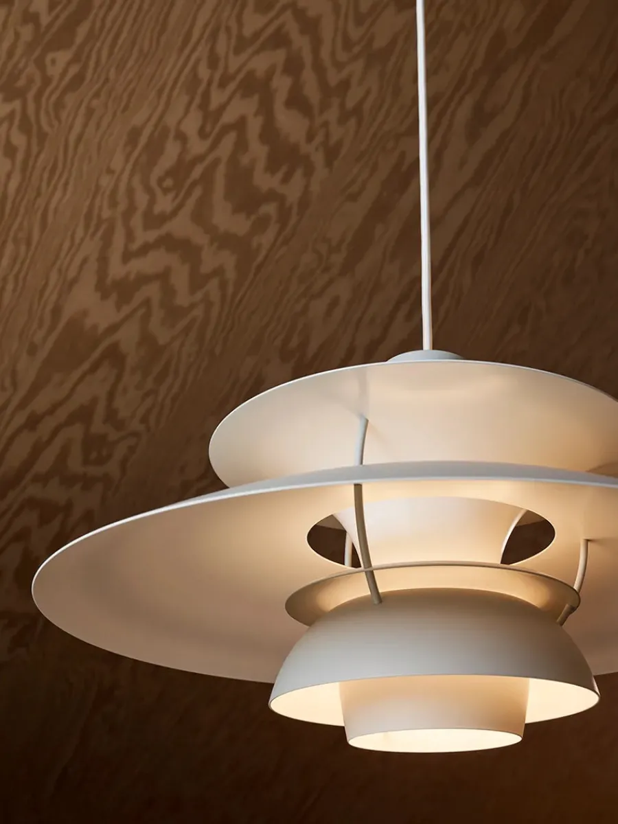 PH 5 pendel, Monokrom Pale Rose af Poul Henningsen<Louis Poulsen