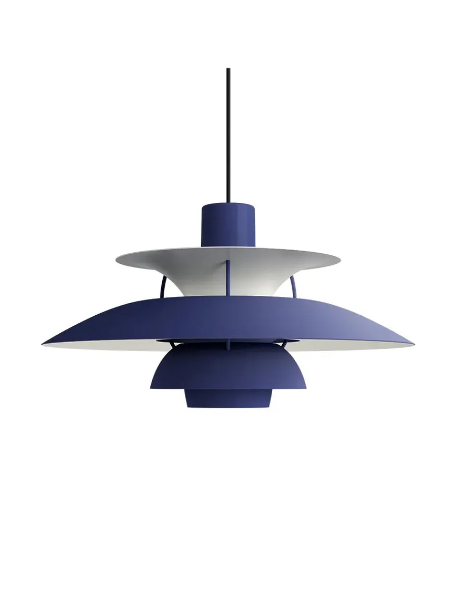 PH 5 pendel, Pastel Blue Rose Peach af Poul Henningsen<Louis Poulsen Best