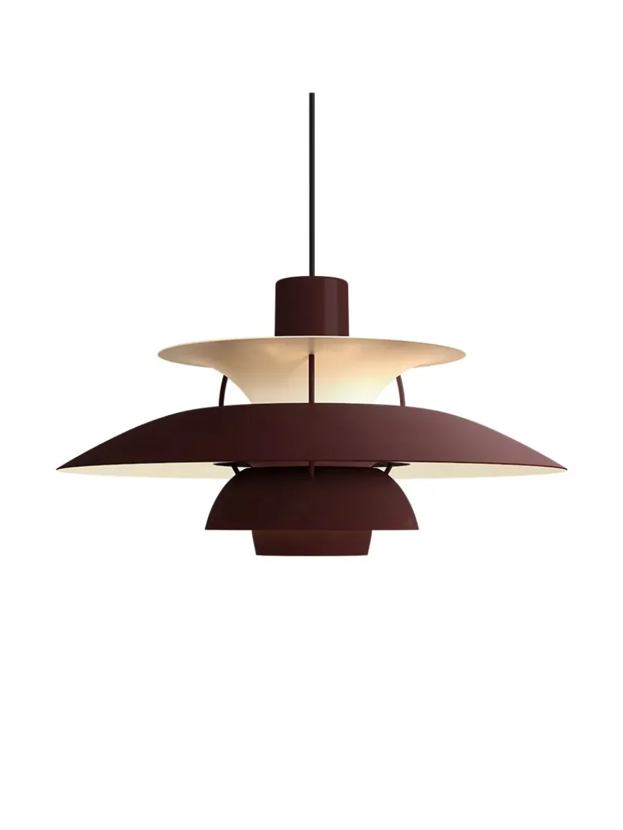 PH 5 pendel, Pastel Oyster Blue Rose af Poul Henningsen<Louis Poulsen Clearance