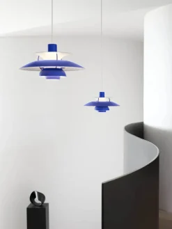 PH 5 pendel, Pastel Oyster Blue Rose af Poul Henningsen<Louis Poulsen Clearance